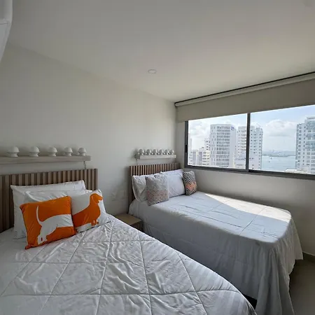Bocagrande Terrakota Luxury Oceanfront Apartamento Cartagena