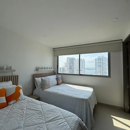 Bocagrande Terrakota Luxury Oceanfront Apartamento